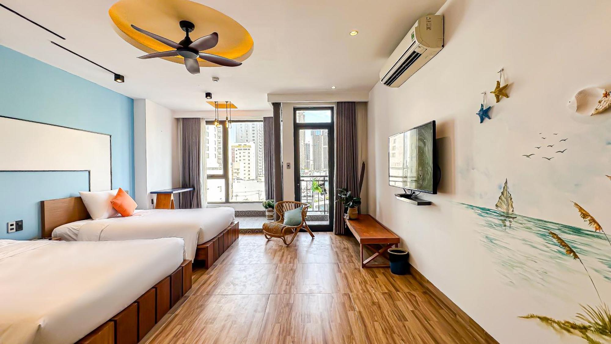 Sea Vista Boutique Hotel & Apartment دا نانغ المظهر الخارجي الصورة